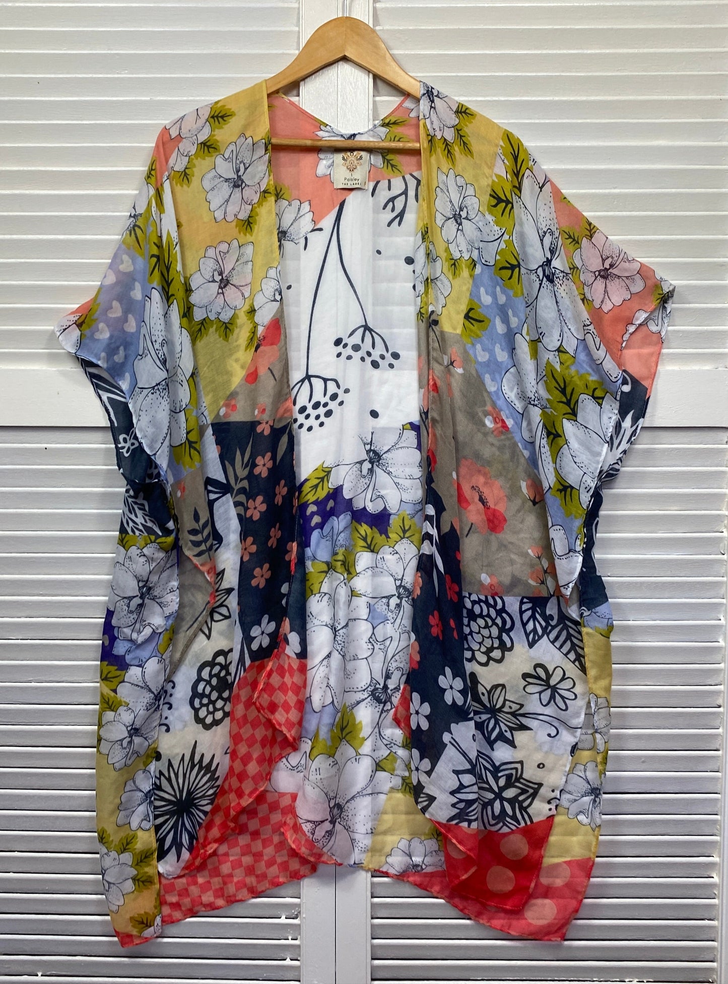 Paisley The Label Kimono Duster Jacket One Size Boho