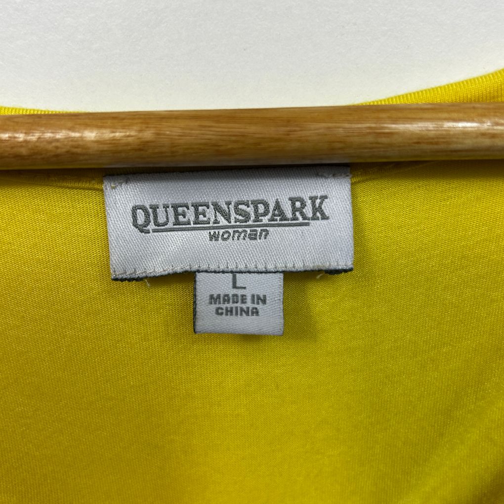 Queenspark Yellow Top - Size L