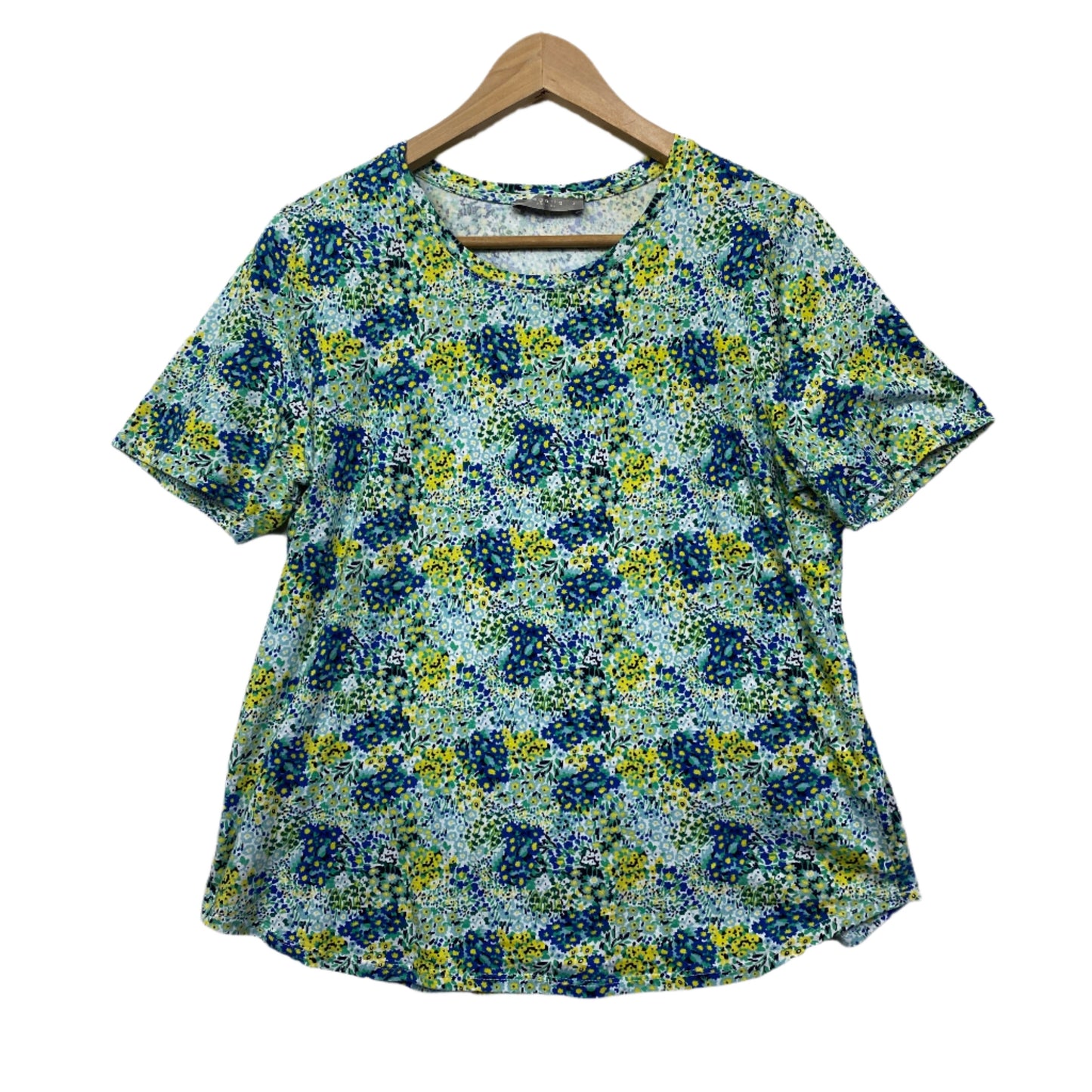 Regatta Top Size 14 Petites Floral Short Sleeve