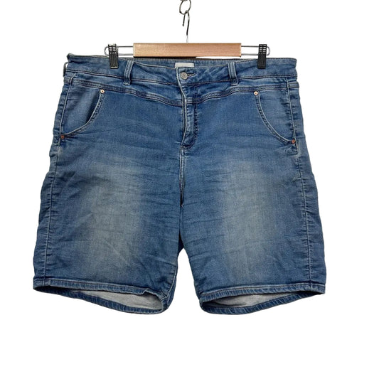 Just Jeans Blue Denim Shorts - Size 16