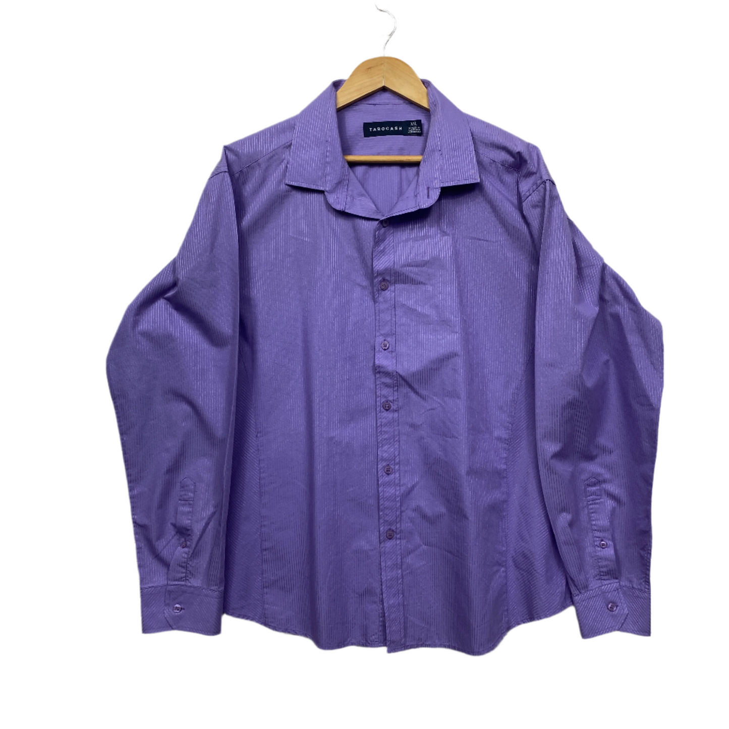 Tarocash Mens Shirt Size 2XL Purple Long Sleeve