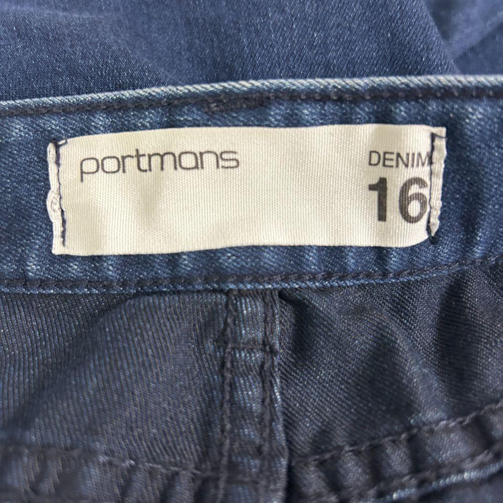 Portmans Navy Jeans - Size 16