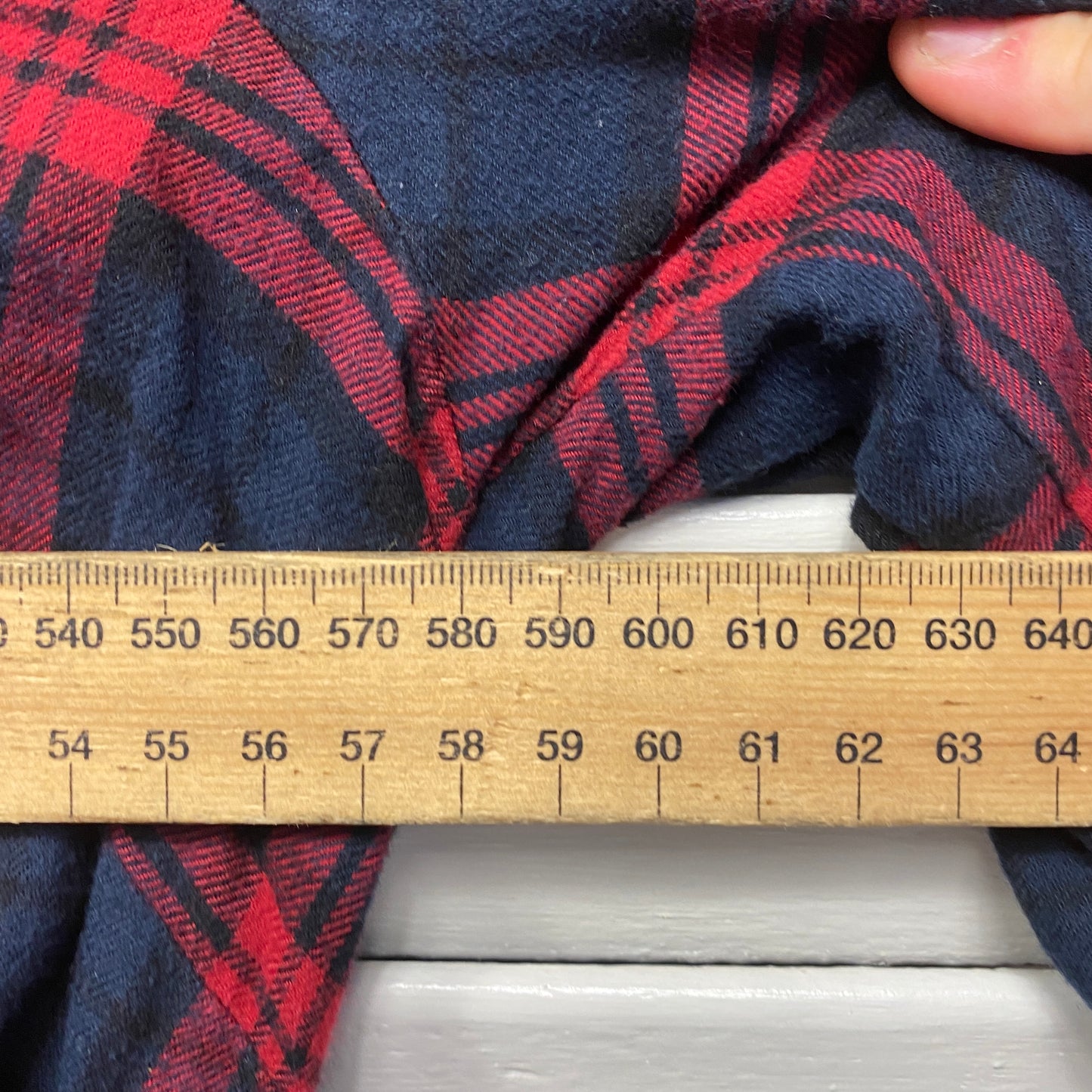 Target Flannel Top Size 16 Long Sleeve Check