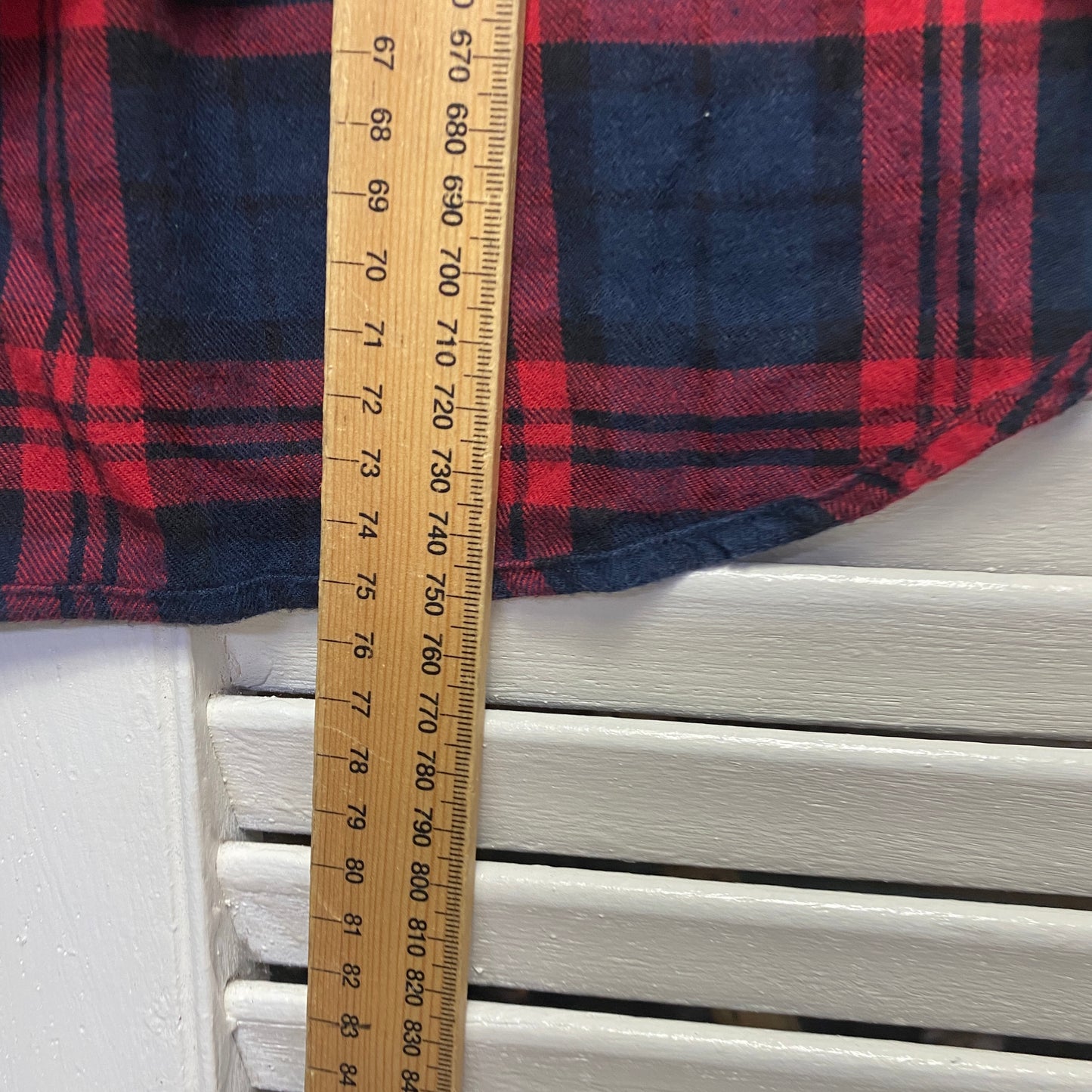 Target Flannel Top Size 16 Long Sleeve Check