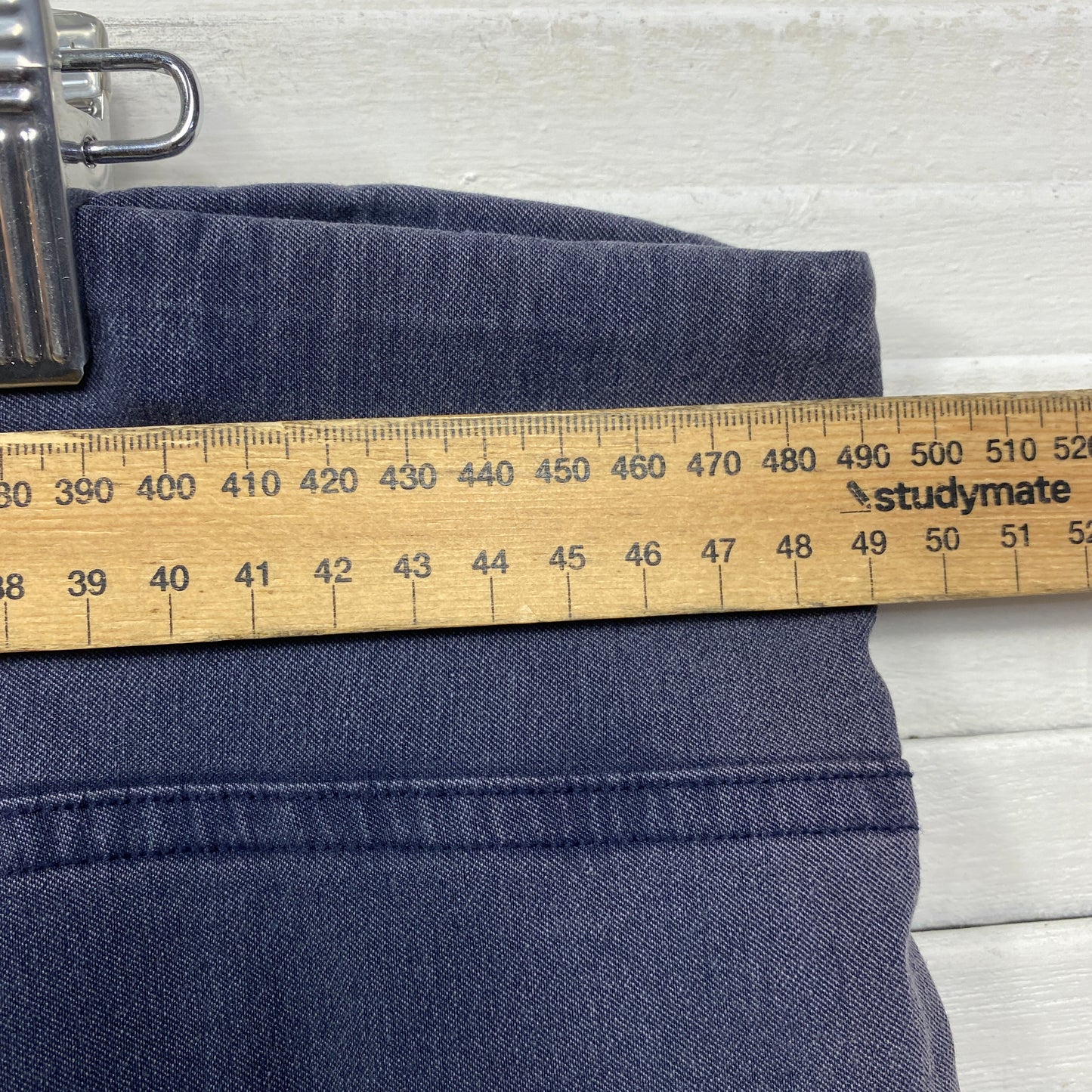 Autograph Pants Size 22 Blue Pull On Ankle Length