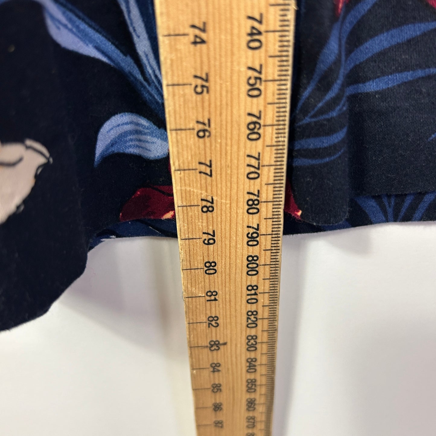 Preview Skirt Size 20 Floral Multicoloured Pockets Cotton Blend