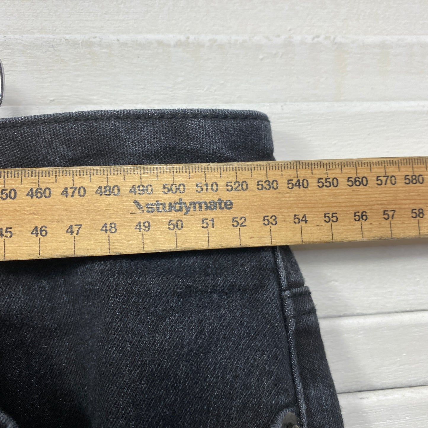 Belle Curve Jeans Size 20 Plus Black Zip Fly Pockets