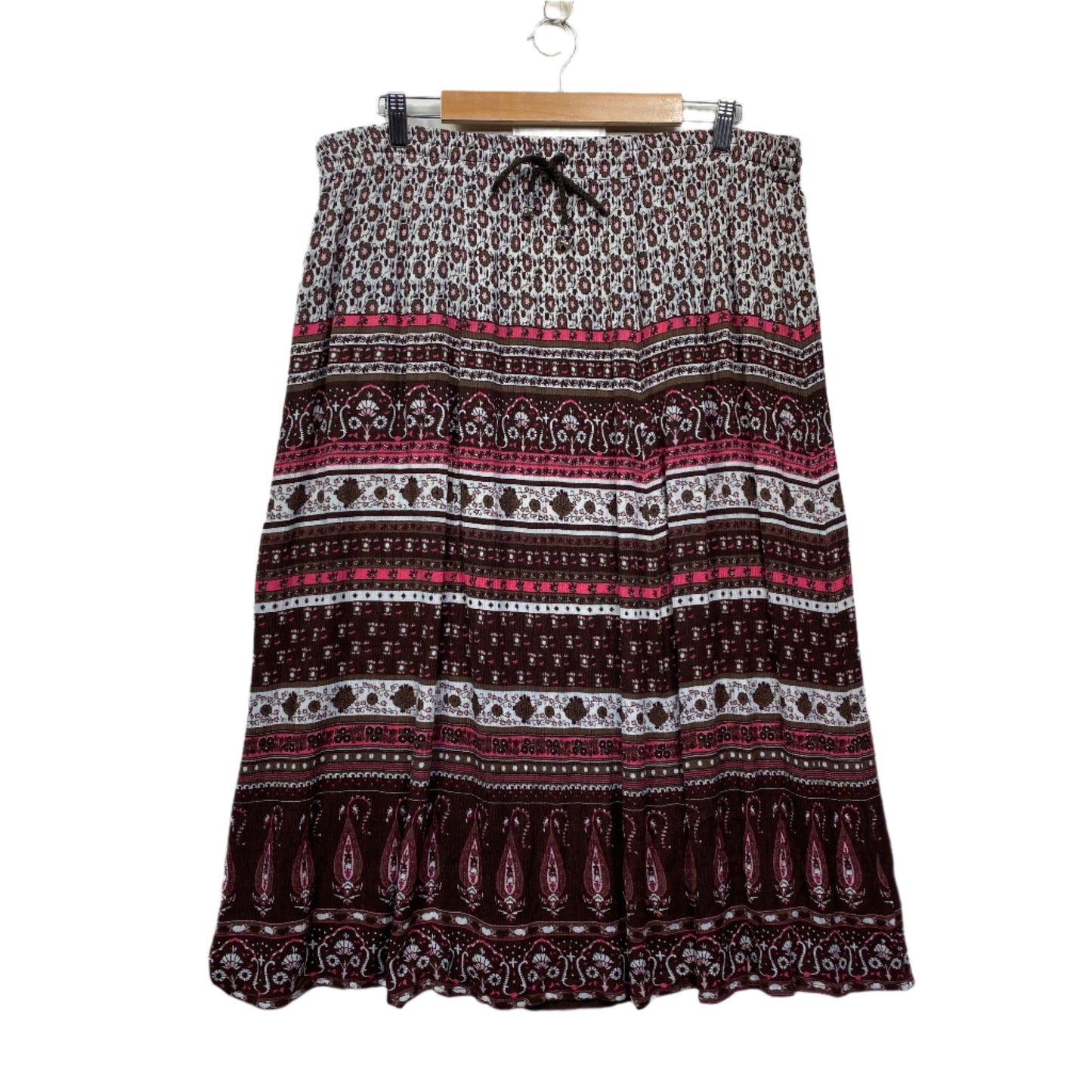 Boho Maxi Skirt 20 Multicoloured Long Length Expression