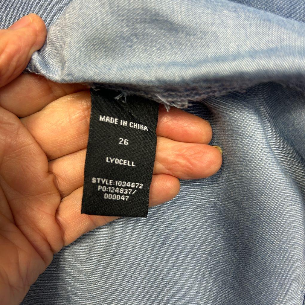 Beme Blue Chambray Jacket - Size 26