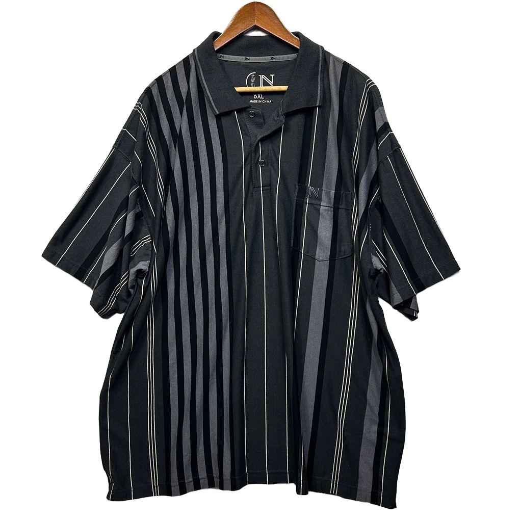 Jack Nicklaus Golf Black Cotton Polo - Size 6XL