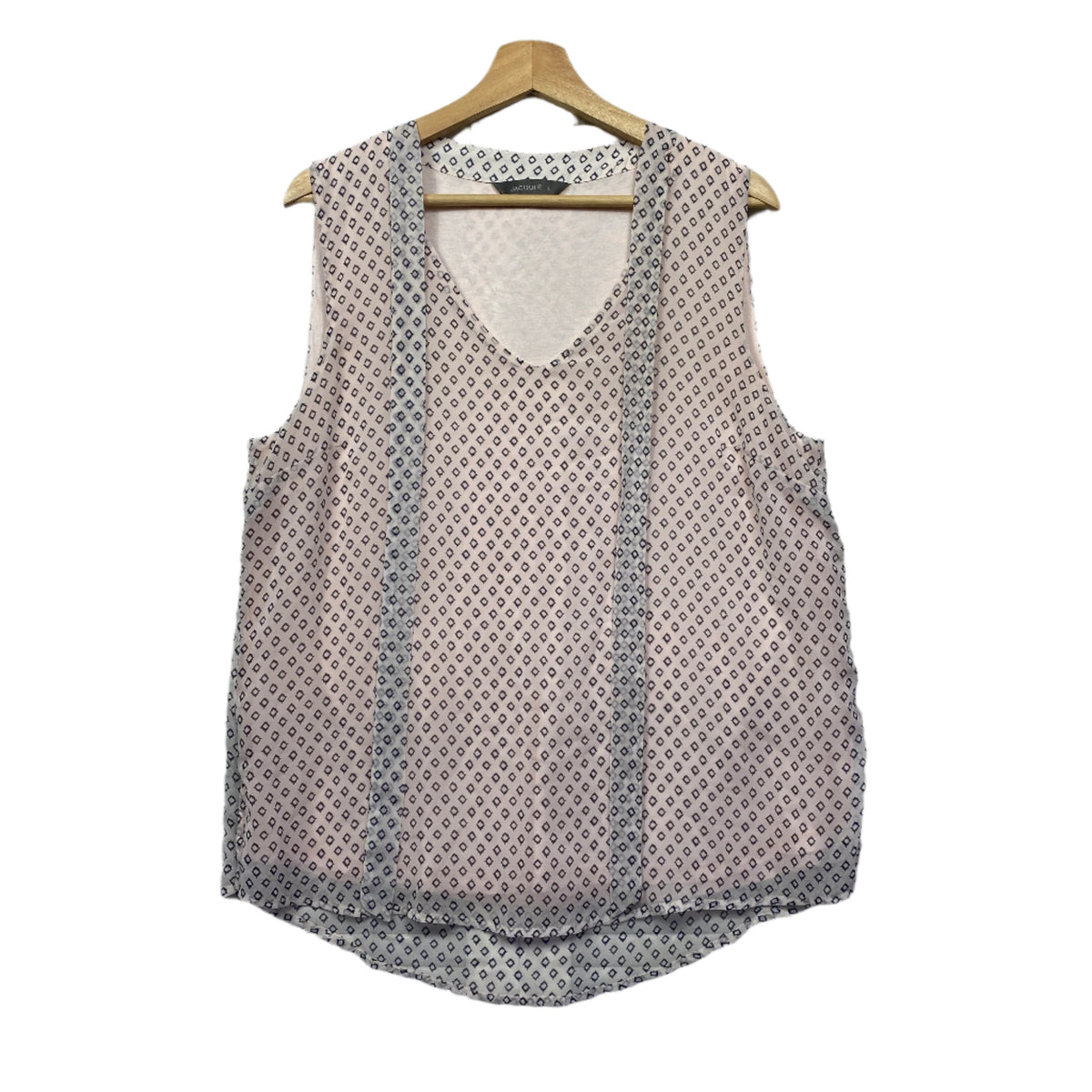 Jacqui E Sleeveless Top - Size L/14