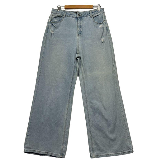 Jay Jays Sandi Wide Leg Light Wash Jeans - Size 14