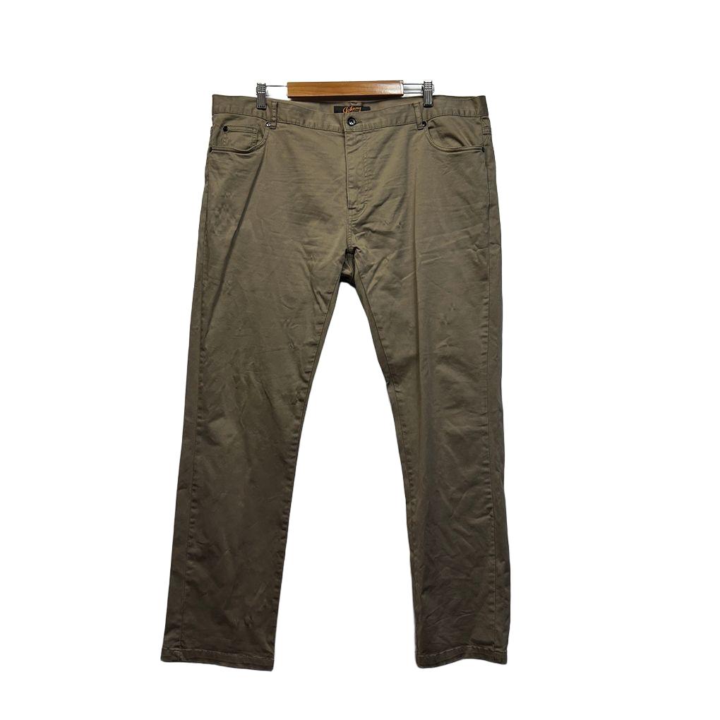 Johnny Bigg Beige Cotton Mens Pants - Size 42
