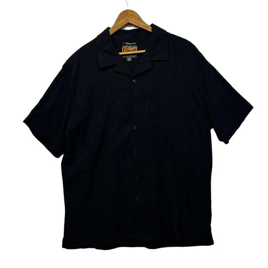 Johnny Bigg Black Cotton Shirt - Size 2XL