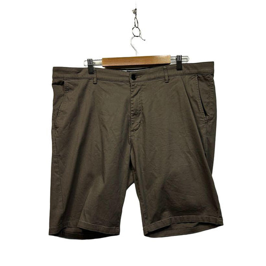 Johnny Bigg Brown Cotton Chino Mens Shorts - Size 42