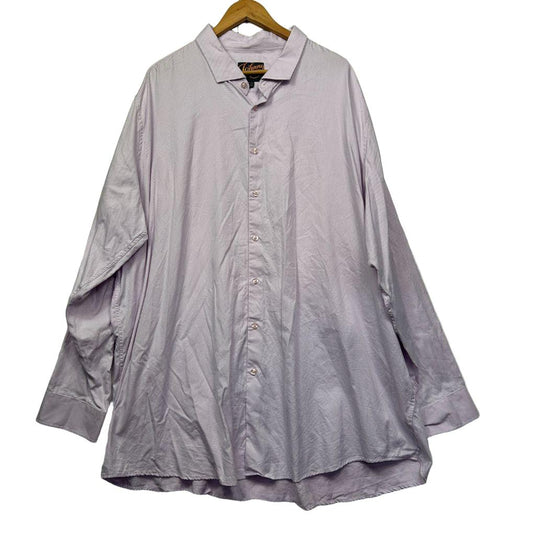 Johnny Bigg Lilac Cotton Shirt - Size 7XL