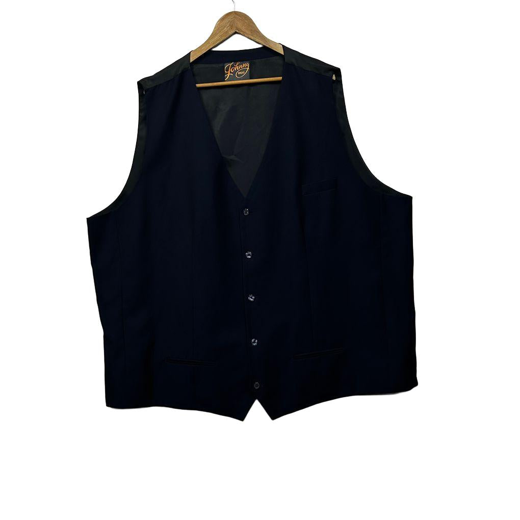 Johnny Bigg Navy Formal Suit Waistcoat - Size 56 5XL