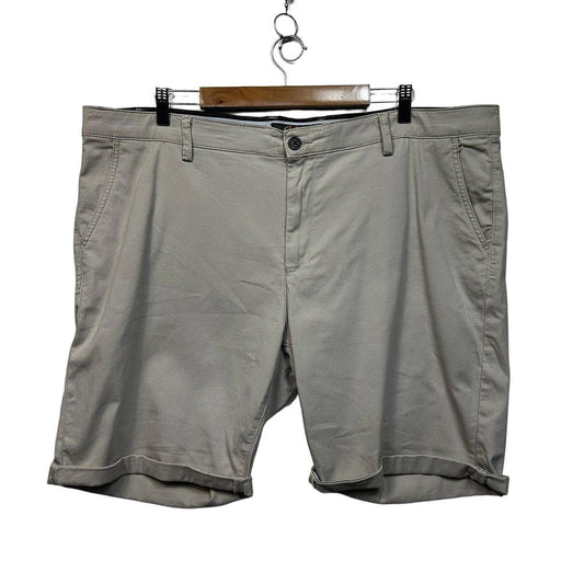 Johnny Bigg Stone Cotton Chino Shorts - Size 44