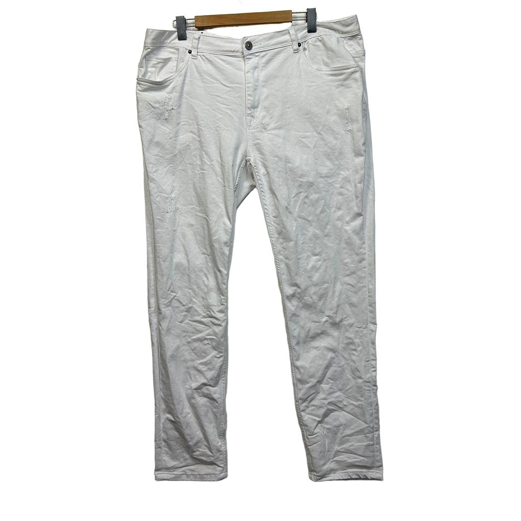 Johnny Bigg White Cotton Denim Jeans Pants - Size 42