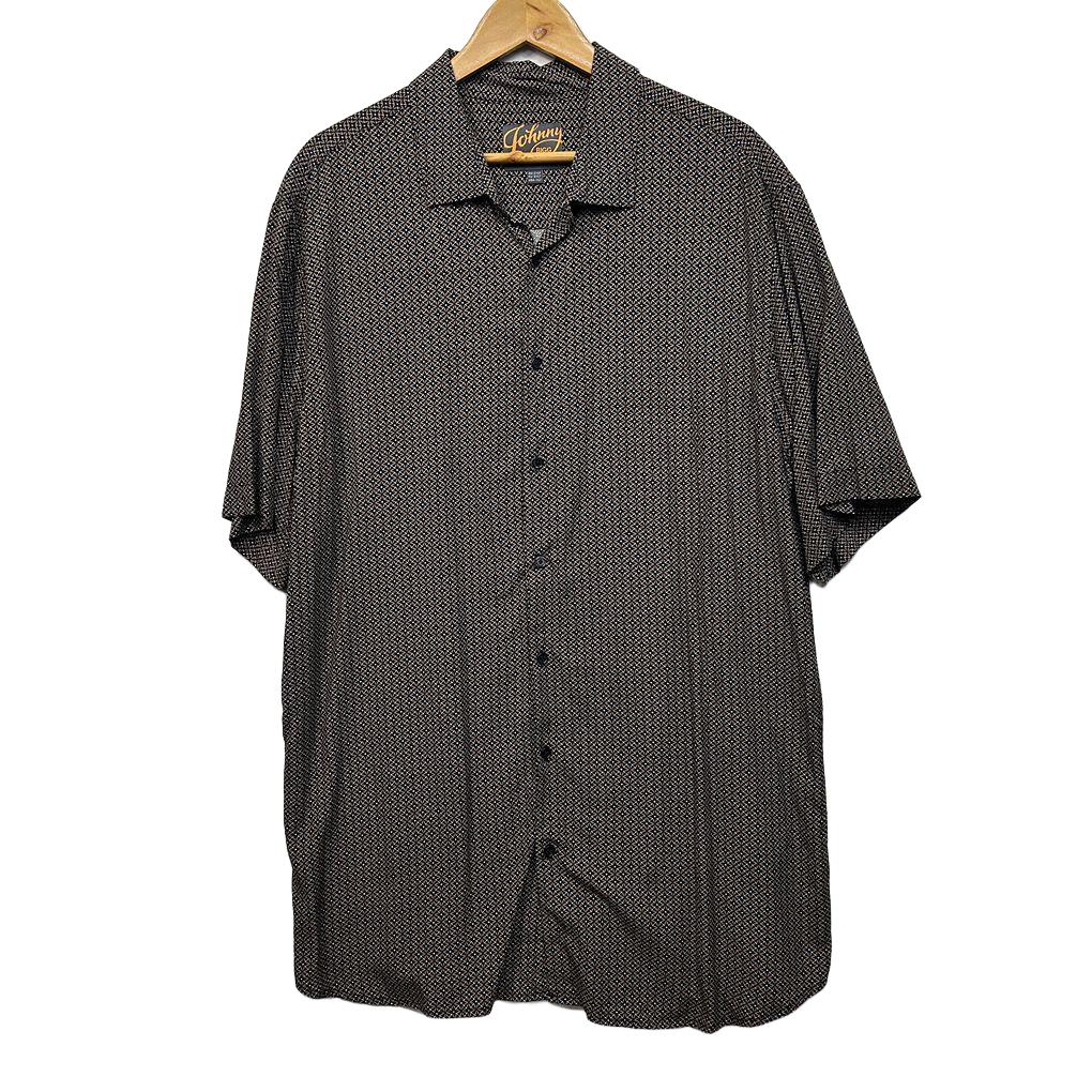 Johnny Bigg Black Brown Shirt - Size 2XLT