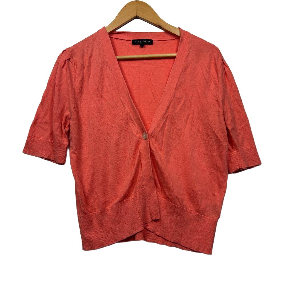 Jump Coral Cotton Jumper - Size 14