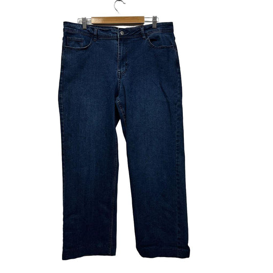 Katies Blue Straight Leg Jeans - Size 18