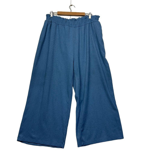Katies Blue Wide Leg Pants - Size 16