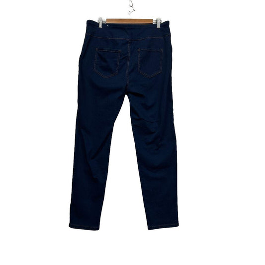 Katies Navy Cotton Jeans - Size 18