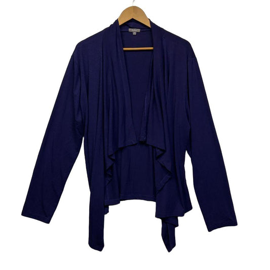 Katies Purple Waterfall Cardigan - Size 3XL