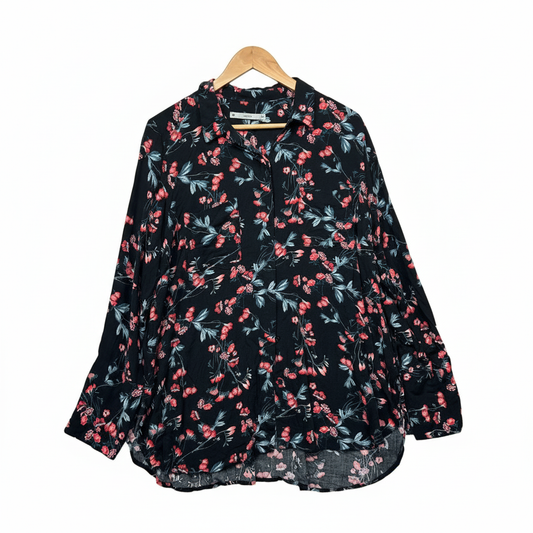 Katies Woman Black Top - Size 20