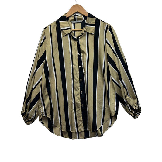 Katies Striped Shirt - Size 18