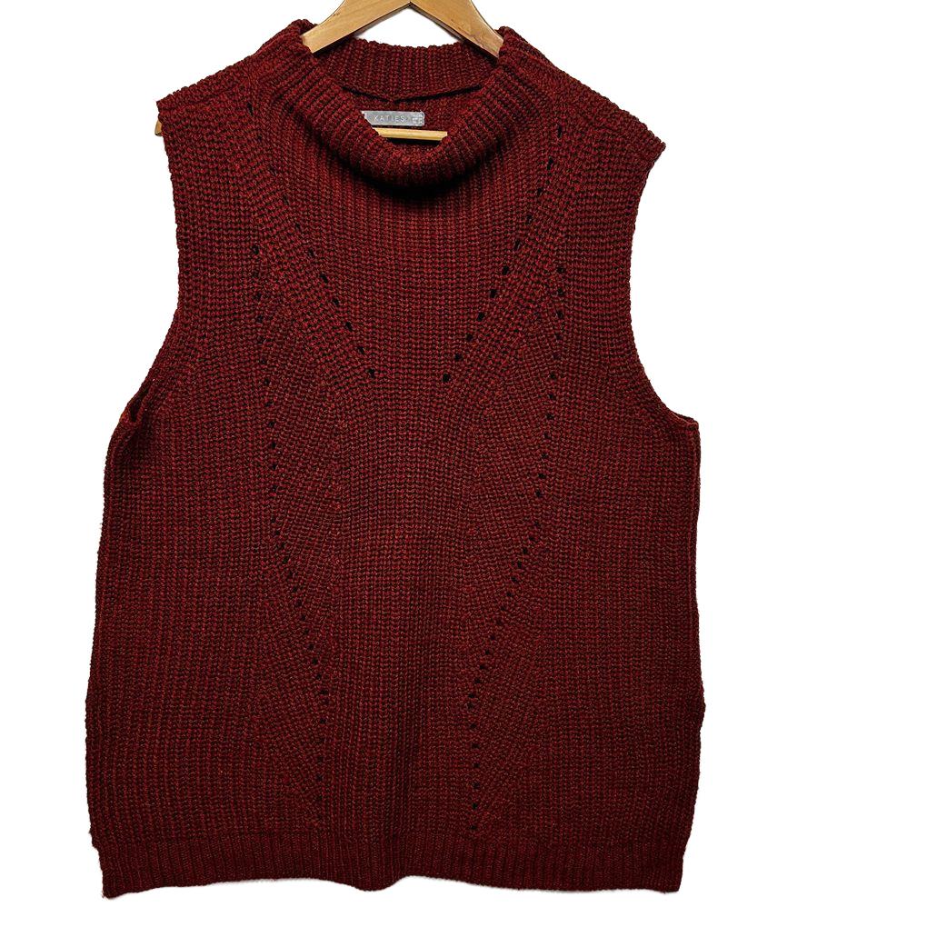 Katies Knit Vest - Size 2XL