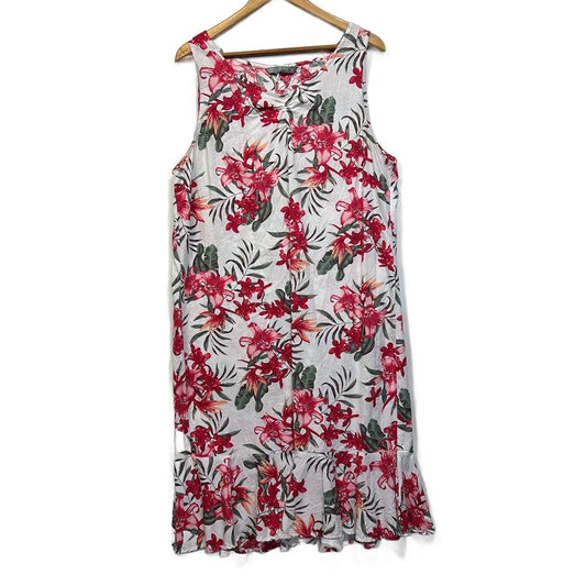 Katies Linen Dress - Size 18