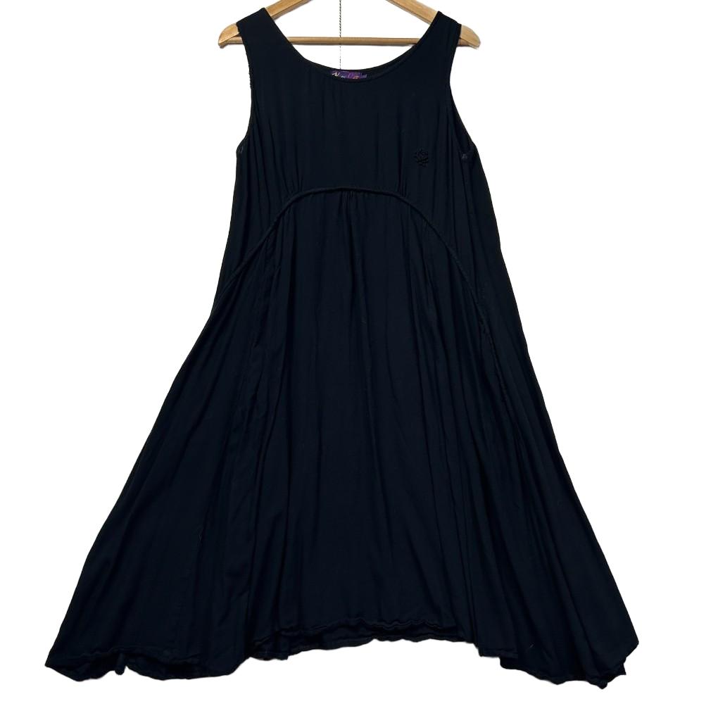 Keshet Black Dress - Size M/L (oversized)