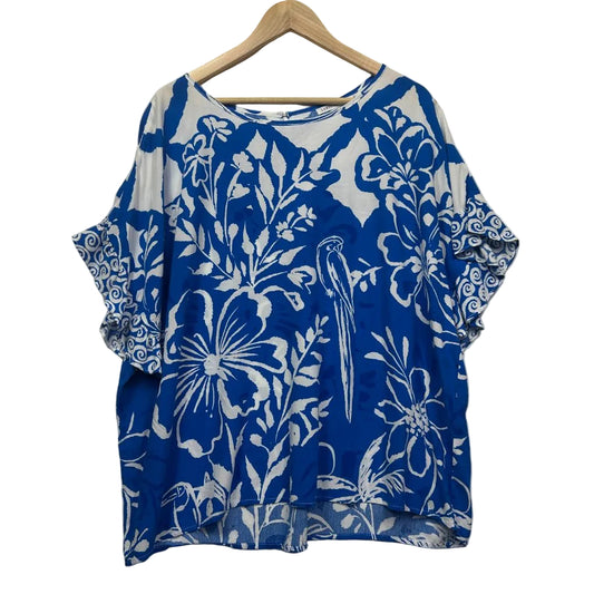 Label Of Love Blue Top - Size 2XL