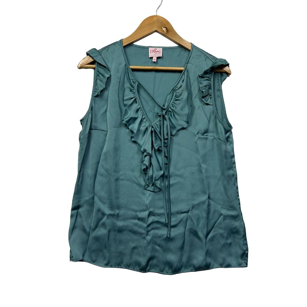 Leona Edmiston Teal Top - Size 12