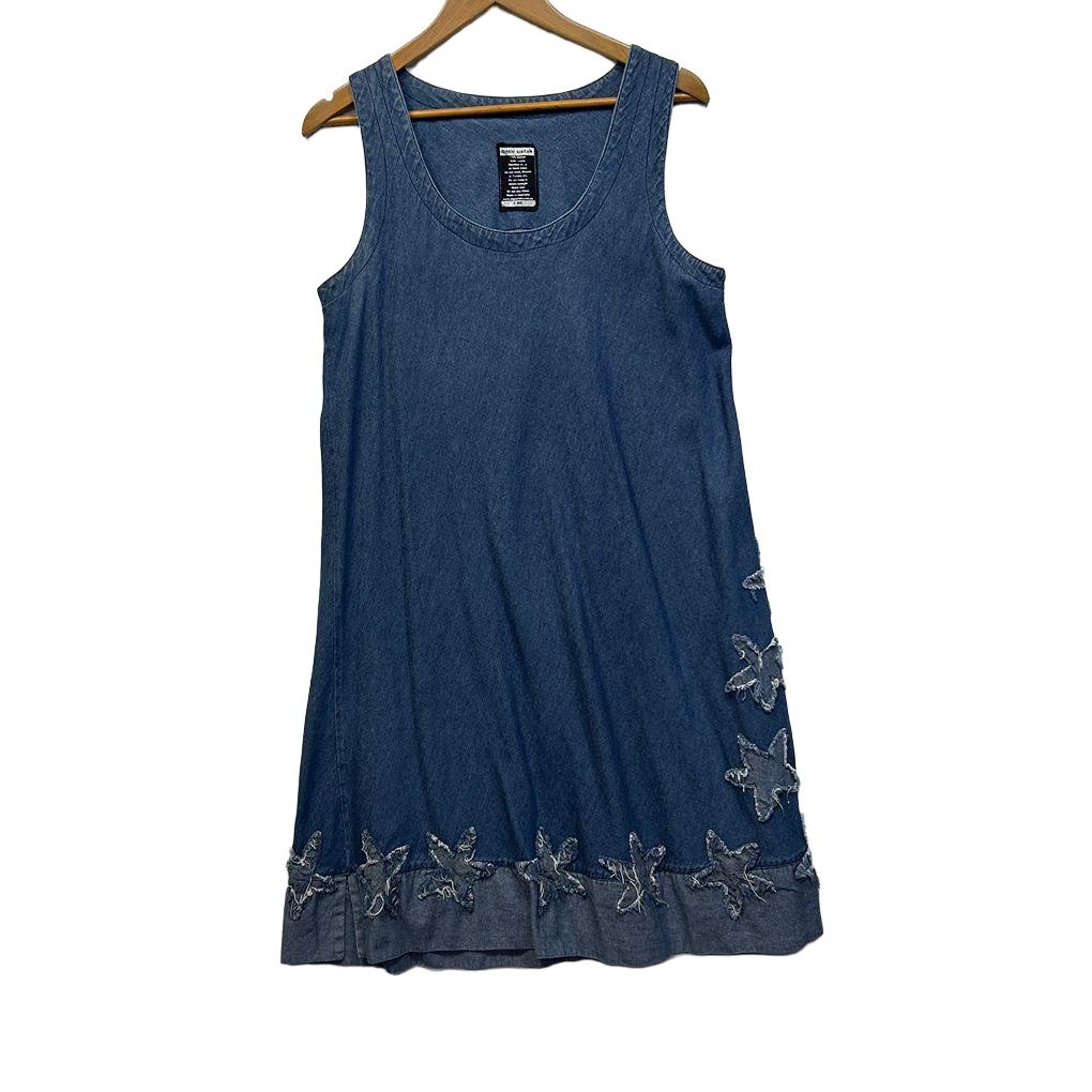 Little Sistah Blue Denim Dress - Size 14?