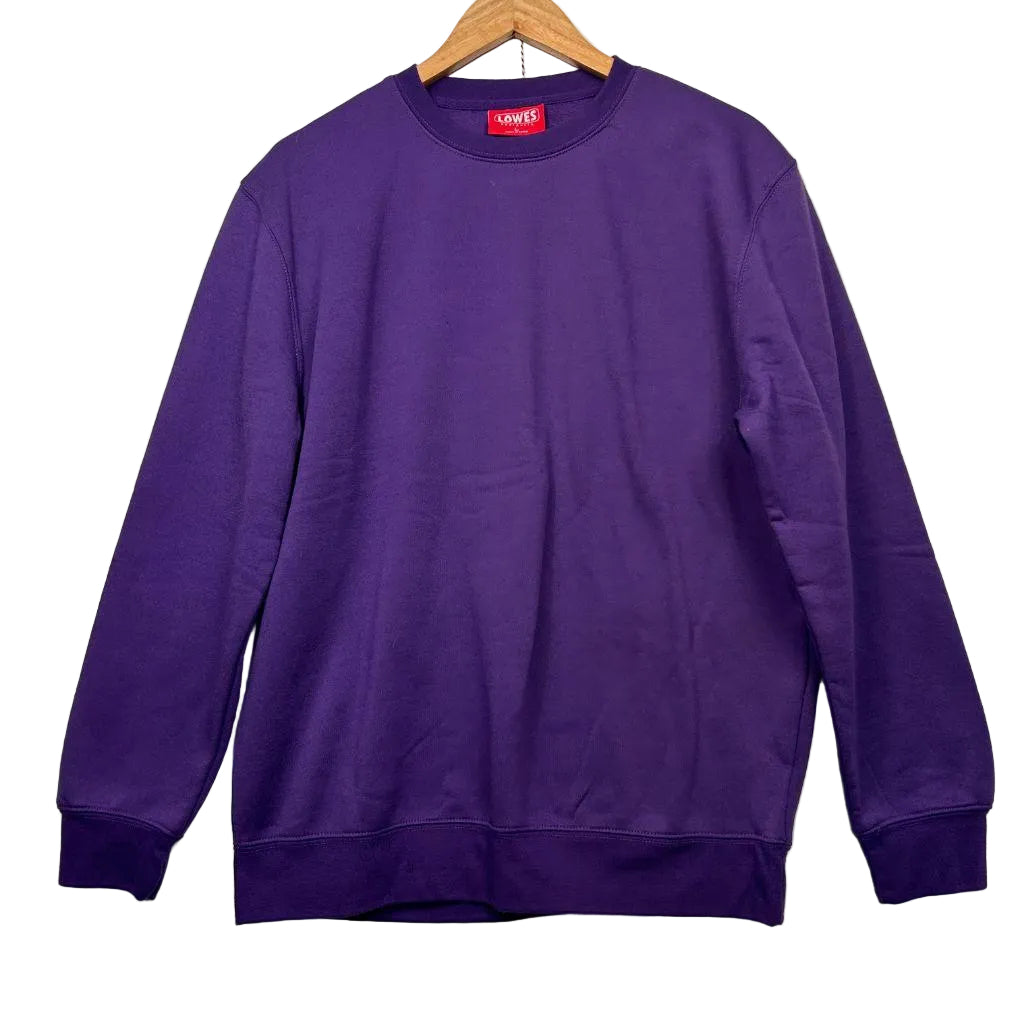 Lowes Purple Sweatshirt - Size L