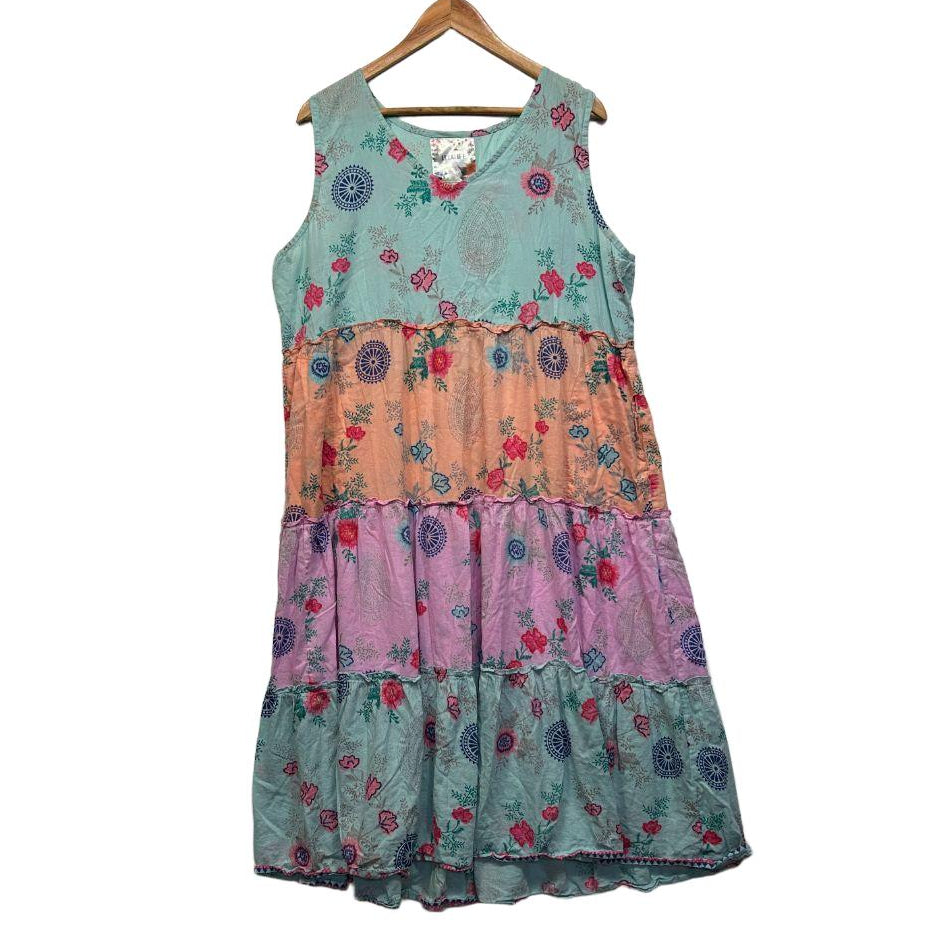 Lulalife Multicoloured Dress - Size L/XL