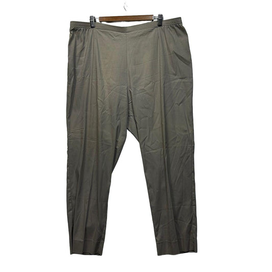 Maggie T Beige Plus Size Pants - Size 20