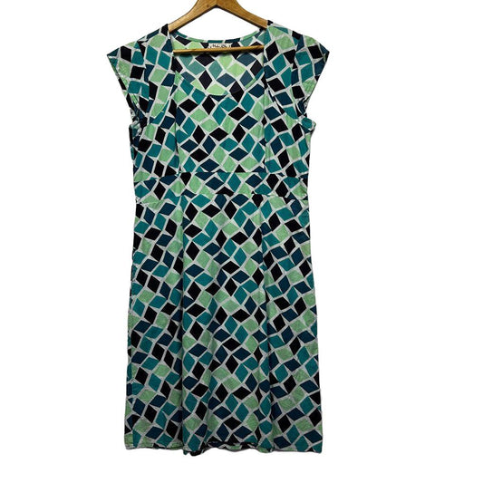 Maha She Multicoloured Cotton Dress - Size XL