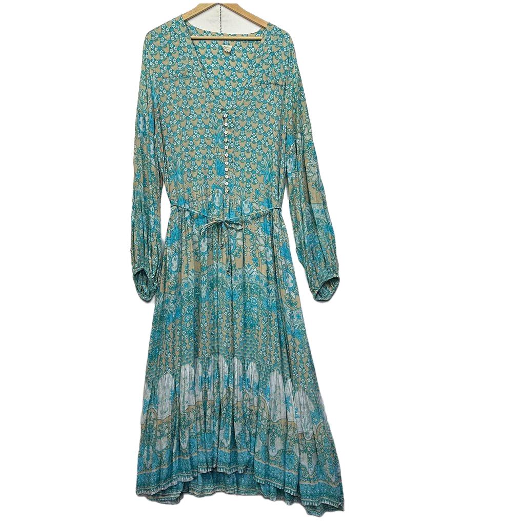 Mahli Green Plus Size Maxi Dress - Size XL-XXL