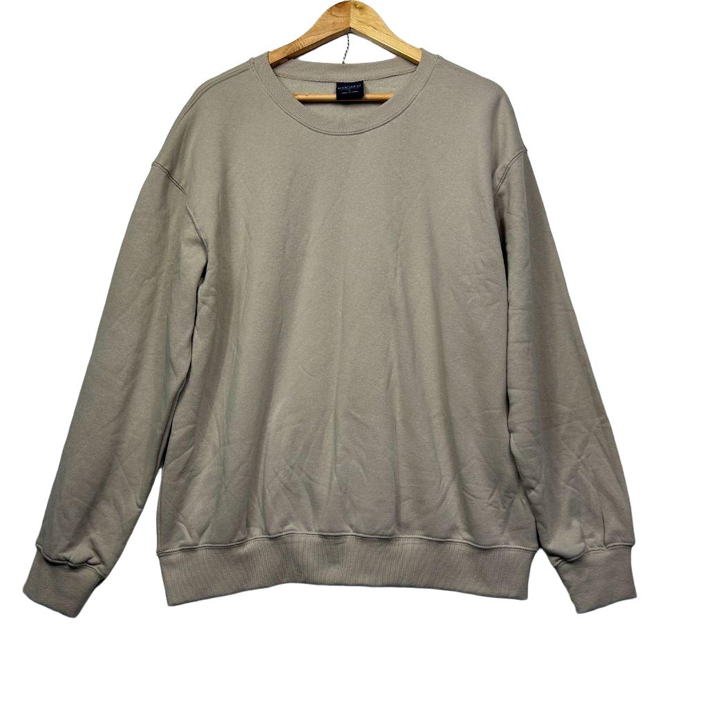 Mantaray Beige Cotton Jumper - Size L