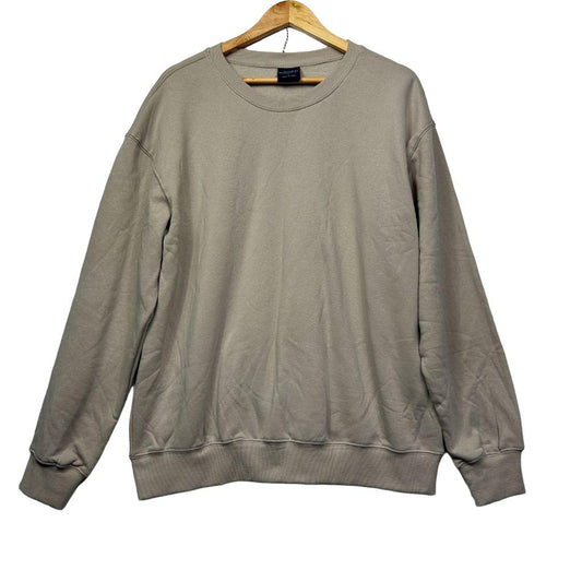 Mantaray Beige Cotton Jumper - Size L