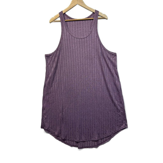 Mauve Ribbed Dress - Size 5XL