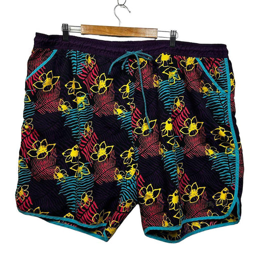 Mens Multicoloured Swim Mens Shorts - Size 2XL