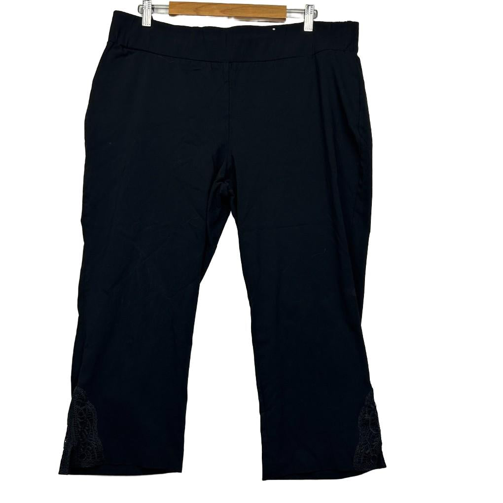 Millers Black Capri Pants - Size 20