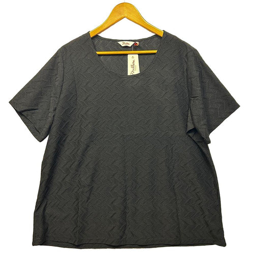Millers Black Casual Knit Top - Size 22