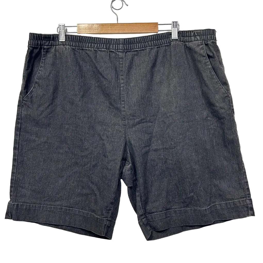 Millers Black Denim Shorts - Size 22