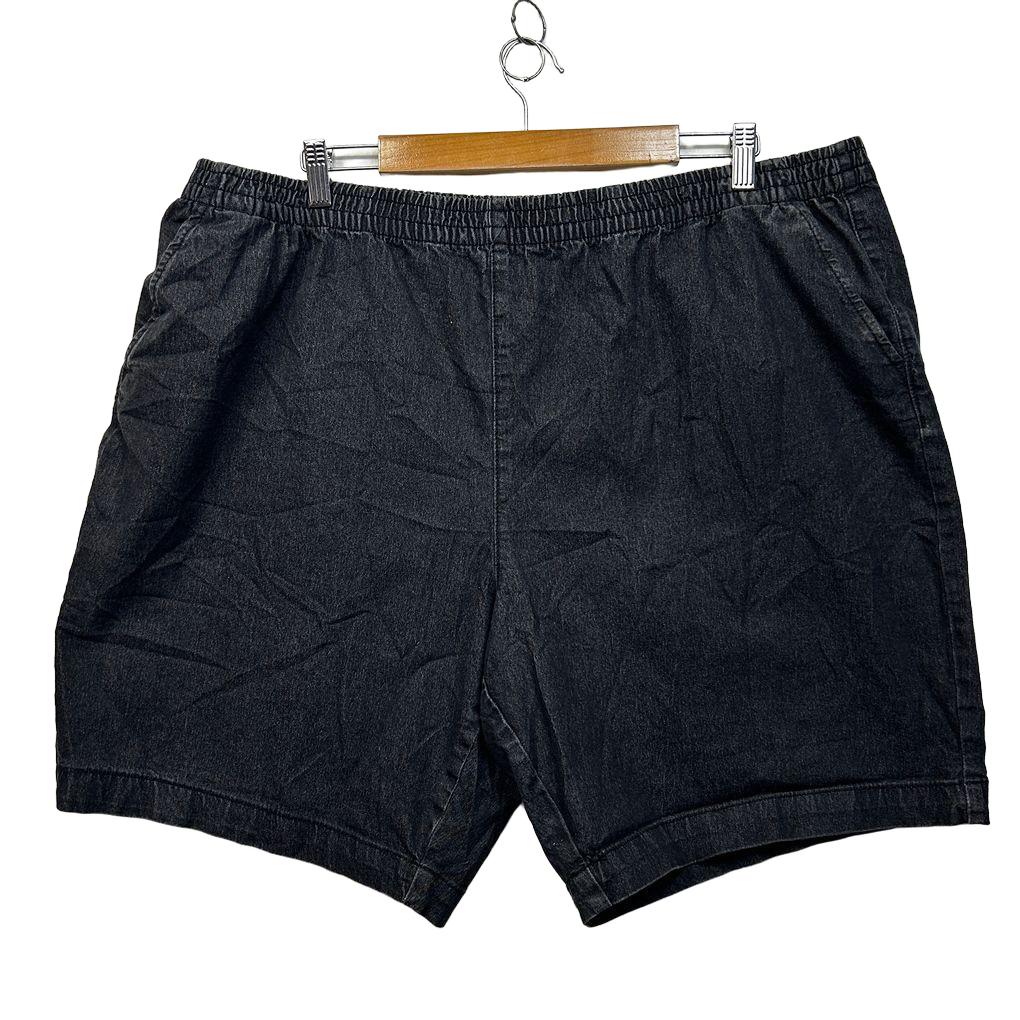 Millers Black Denim Shorts - Size 22